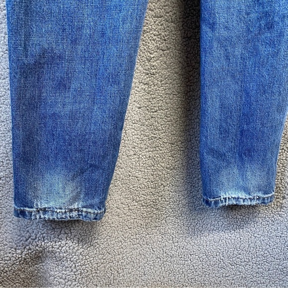 Life in Progress Snap Button Front Disstressed Overalls Sz S - Picture 10 of 13